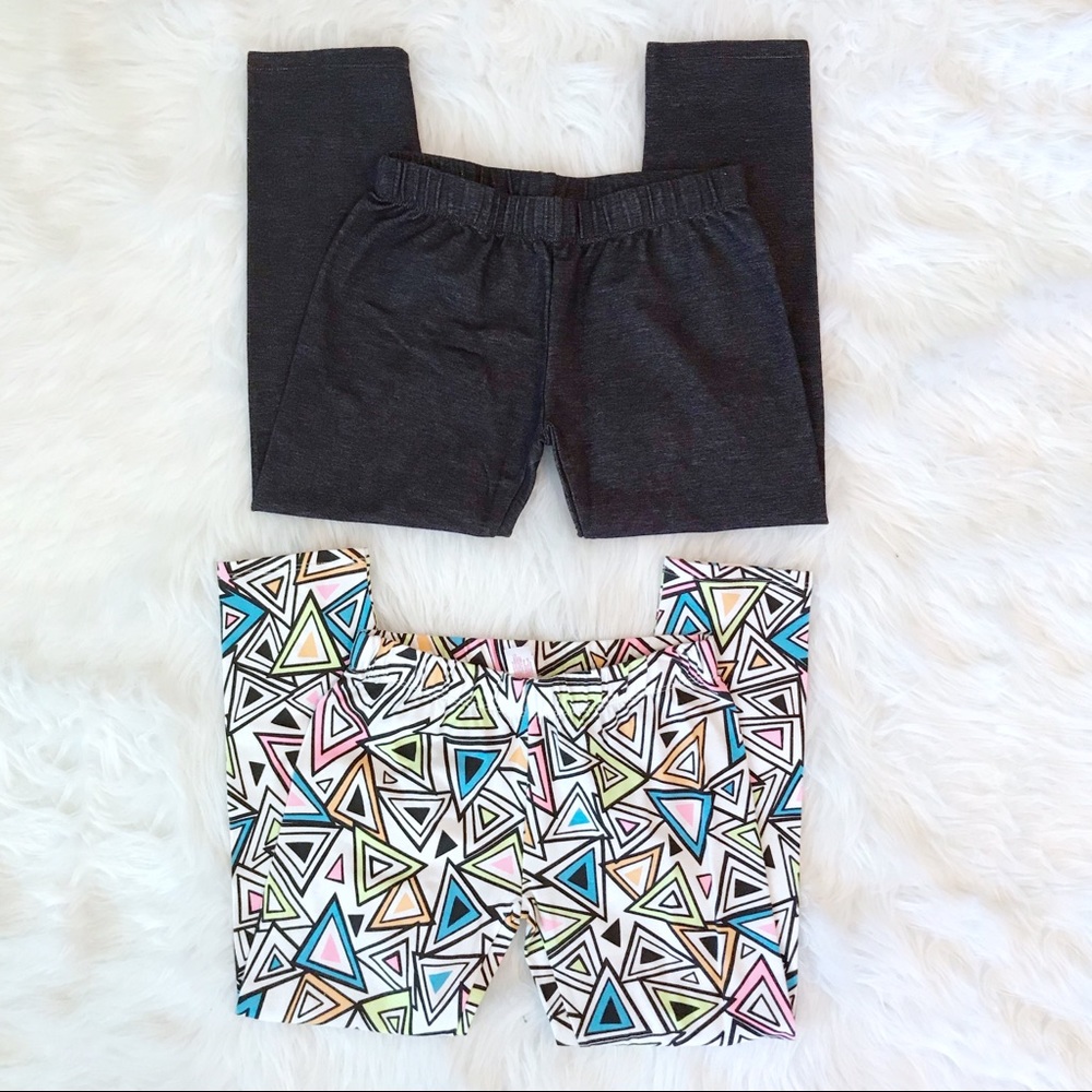 2 No boundaries Capri leggings multi color size 1.